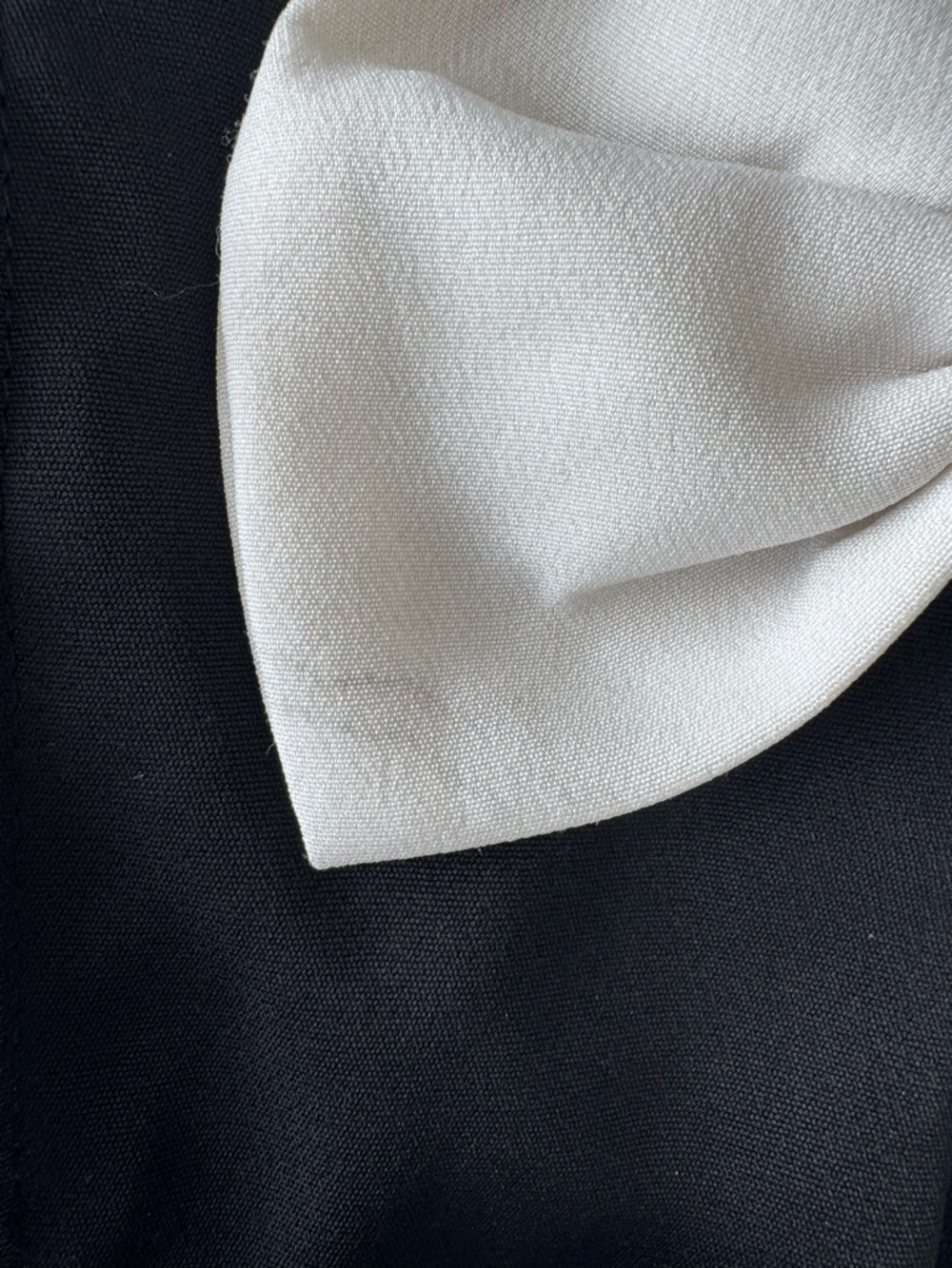 Black Dressy Tube Top with Bow Accents - Picture 2 of 5